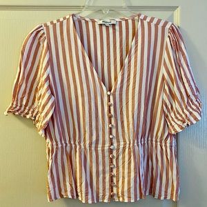 Madewell Peplum Blouse